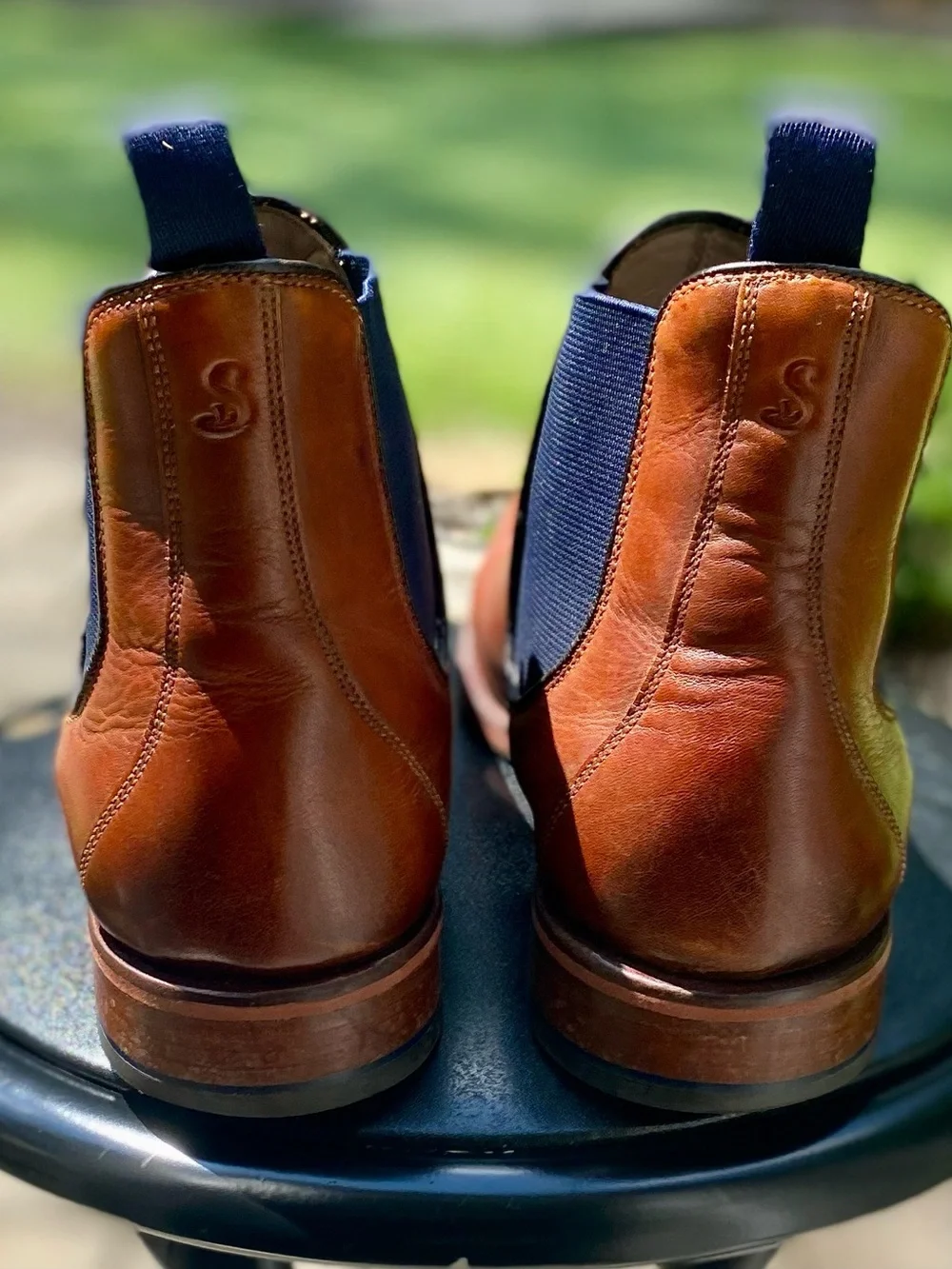 Sweeney Men's Classic Chelsea Boots in Brown